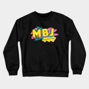 Retro 90s Montego Bay MBJ / Rad Memphis Style / 90s Vibes Crewneck Sweatshirt
